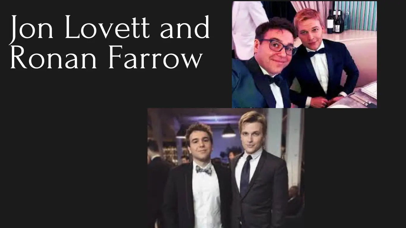 Jon Lovett and Ronan Farrow